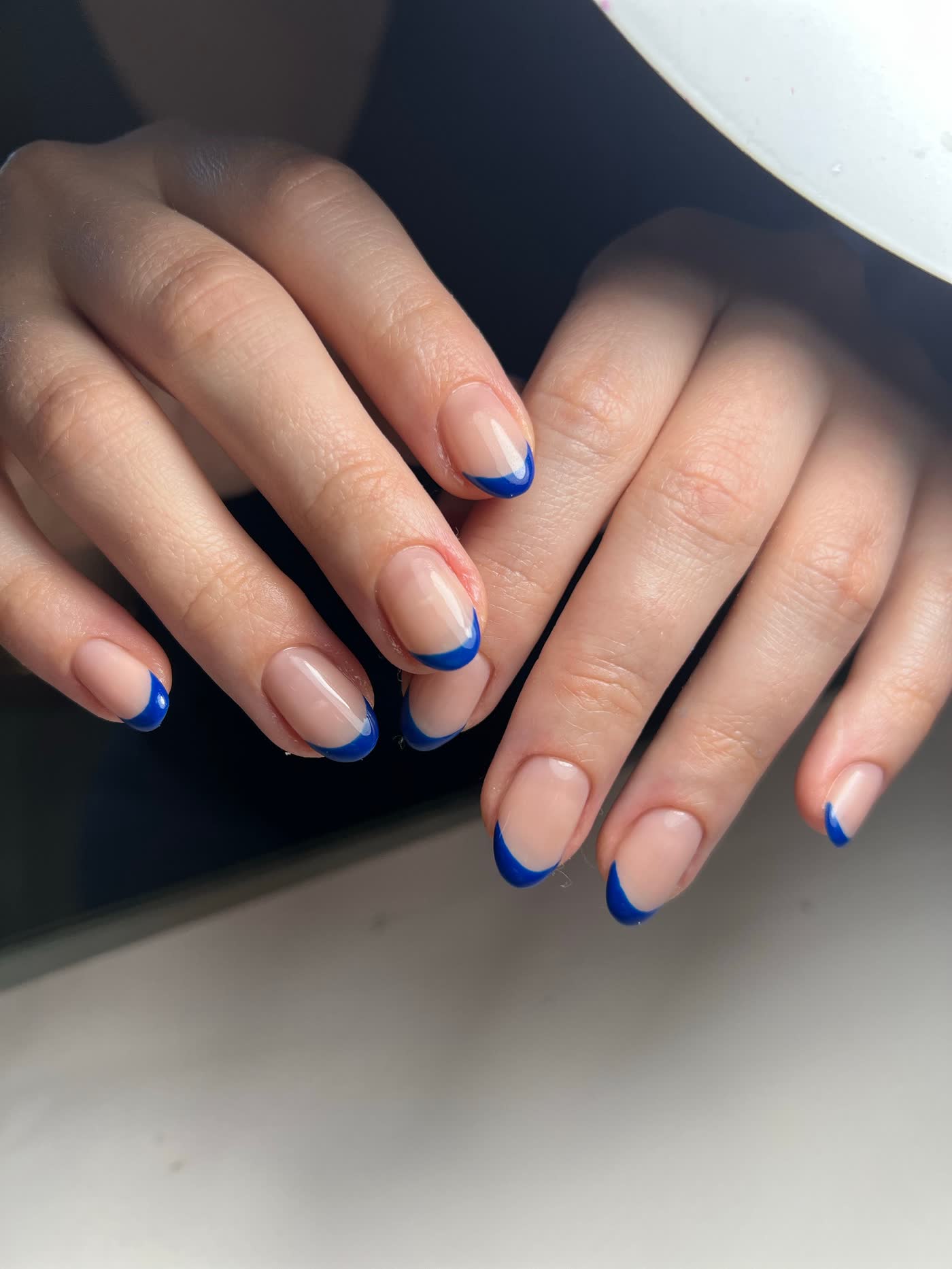 Trabalho de manicure finalizado